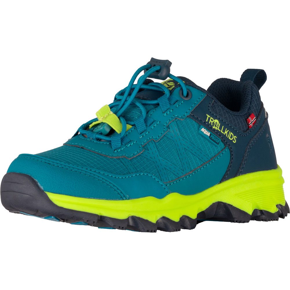 Trollkids Trolltunga Hiker Low XT Wanderhalbschuhe Kinder harbor blue