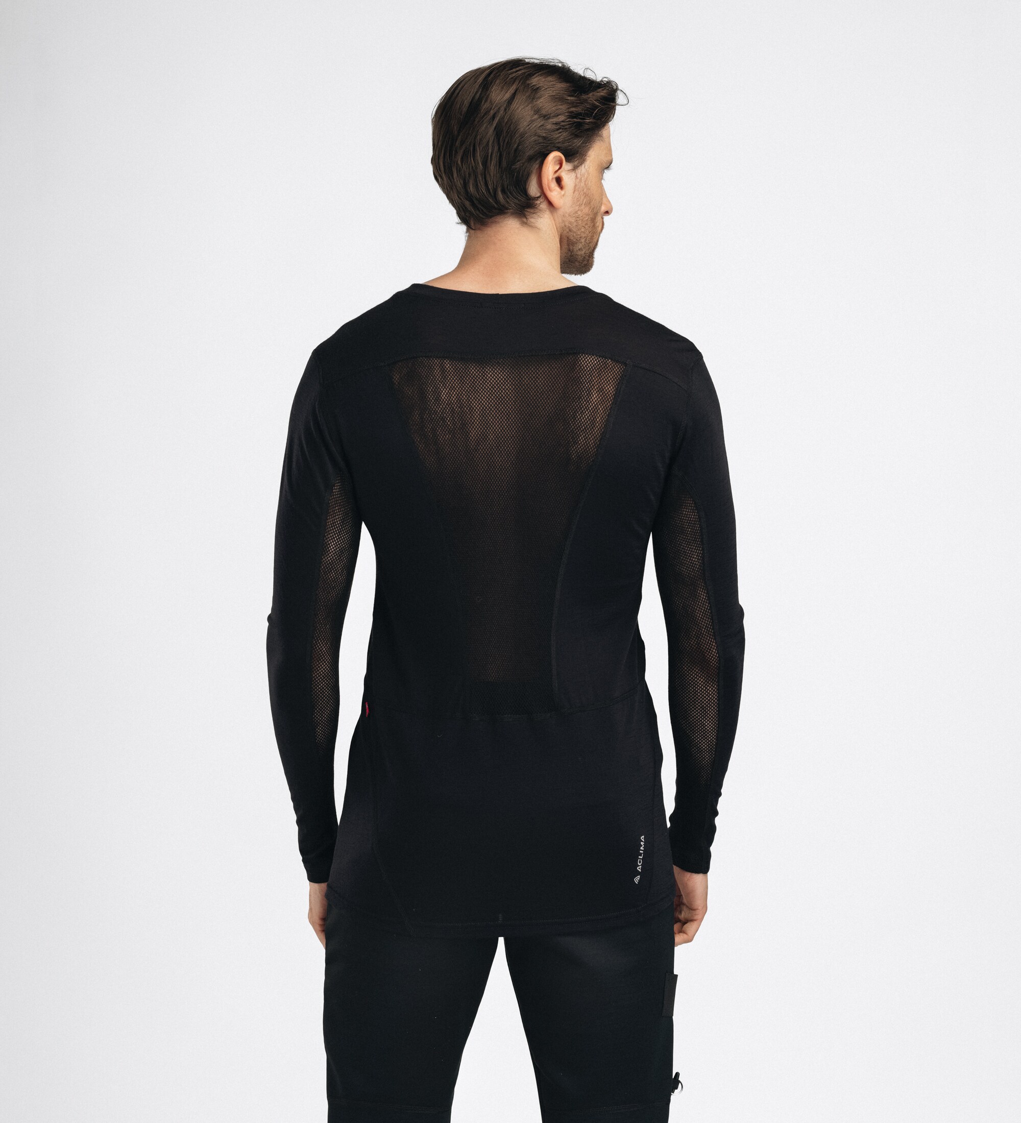 Aclima LightWool 140 Sports shirt, Herre<br>Mykt og superlett genser!