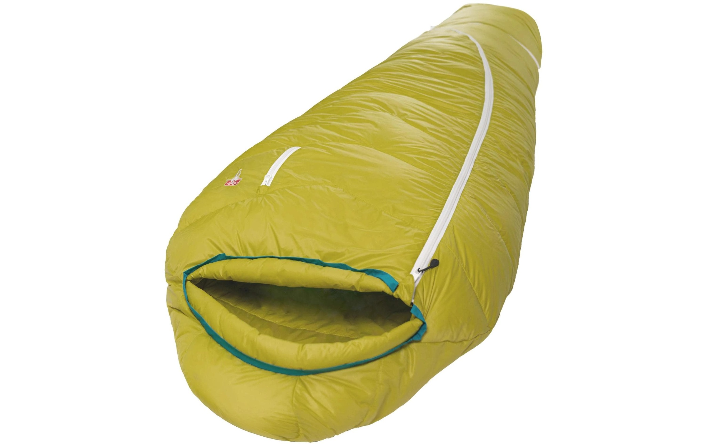 Grüezi bag Kinderschlafsack »Biopod DownWool KidsTeen Citron«