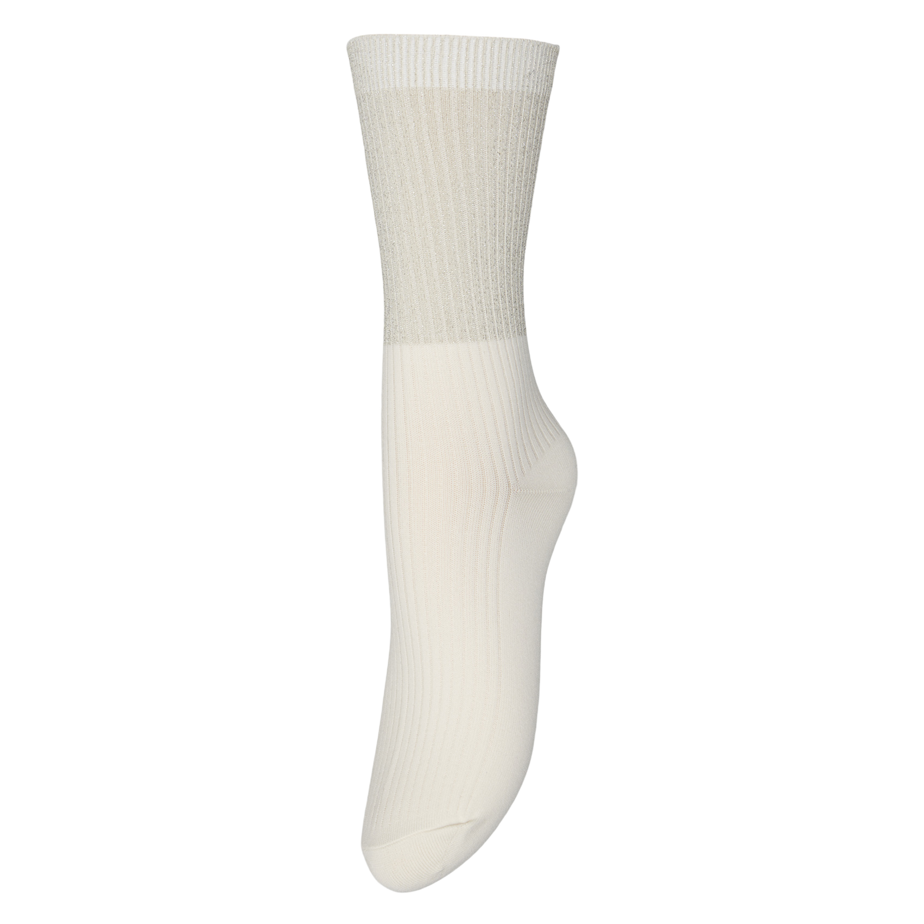 GRADY - Chaussettes côtelées| Blanc