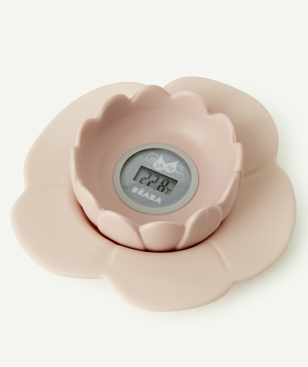 BEABATHERMOMÈTRE DE BAIN LOTUS ROSE