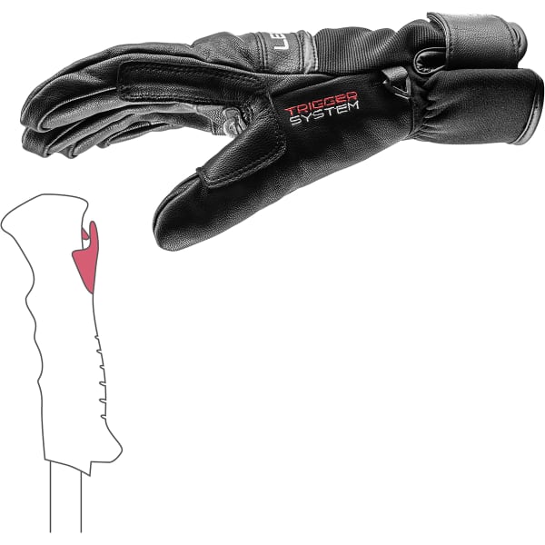 Gant de ski LEKI LIGHTNING 3D