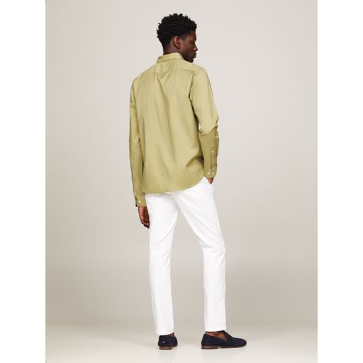Tommy Hilfiger Langærmet Skjorte, Faded Olive, S