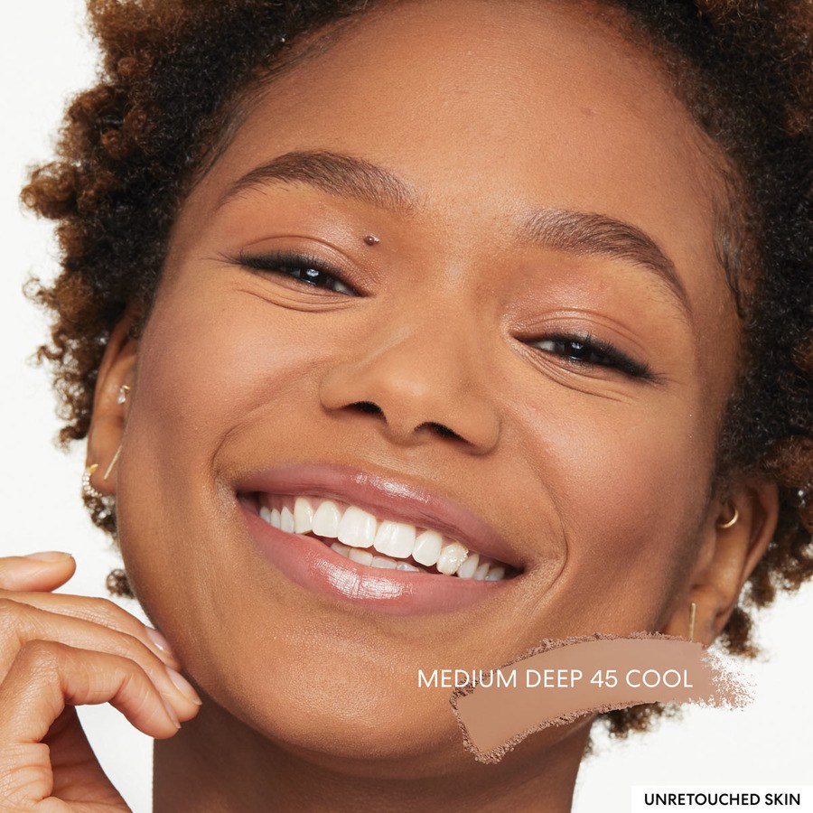 bareMinerals BarePro 16hr Skin-Perfecting Powder Foundation Medium Deep 45 Cool 8g