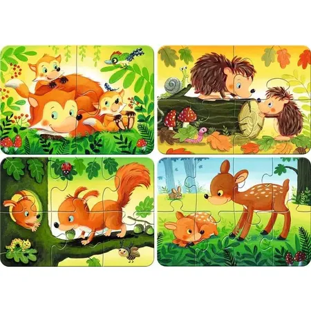 Ravensburger Puzzle - Kleine Tierfamilien