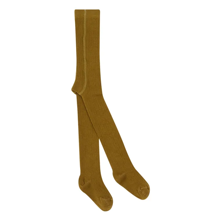 The Simple Folk Collants Côtelé Coton Bio | Bronze