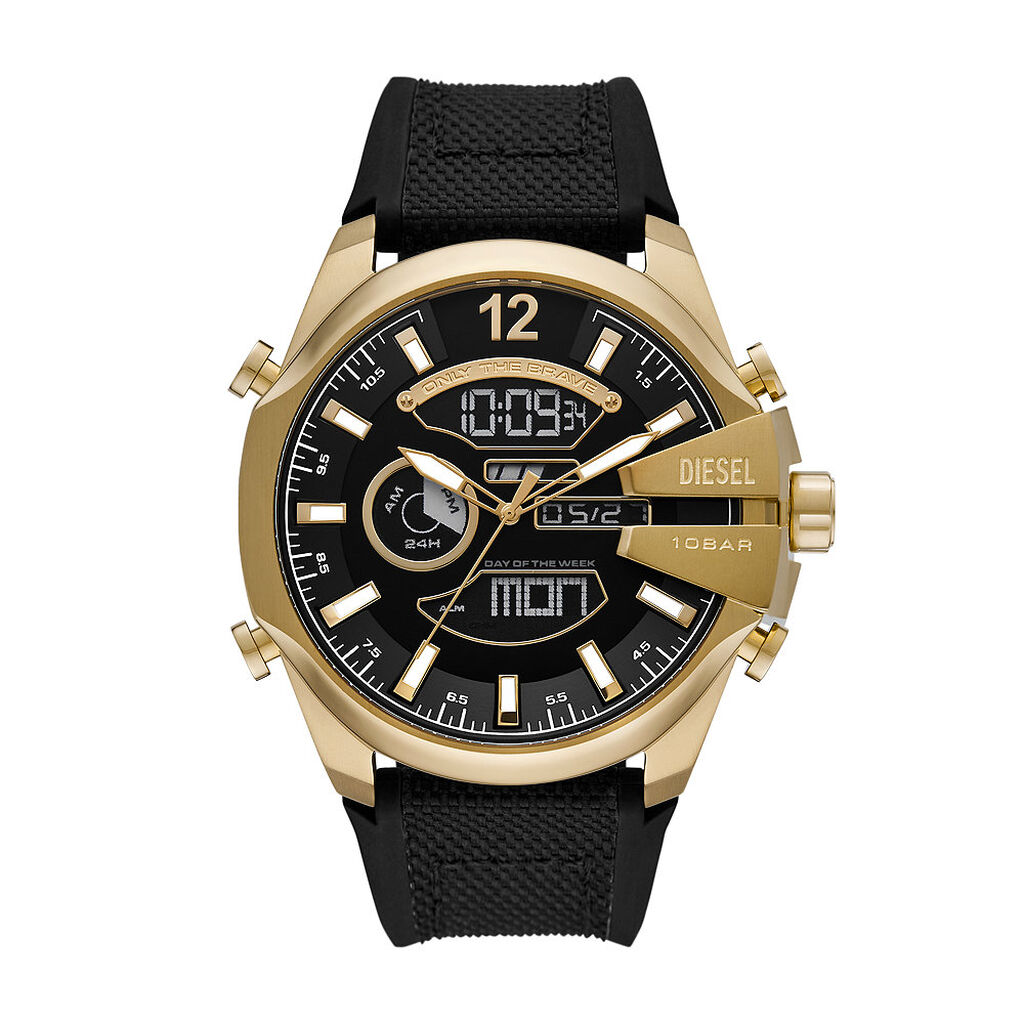 Montre Diesel Mega Chief Noir