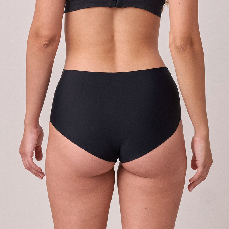 High Waist Hipster Panties Seamless Hellbeige