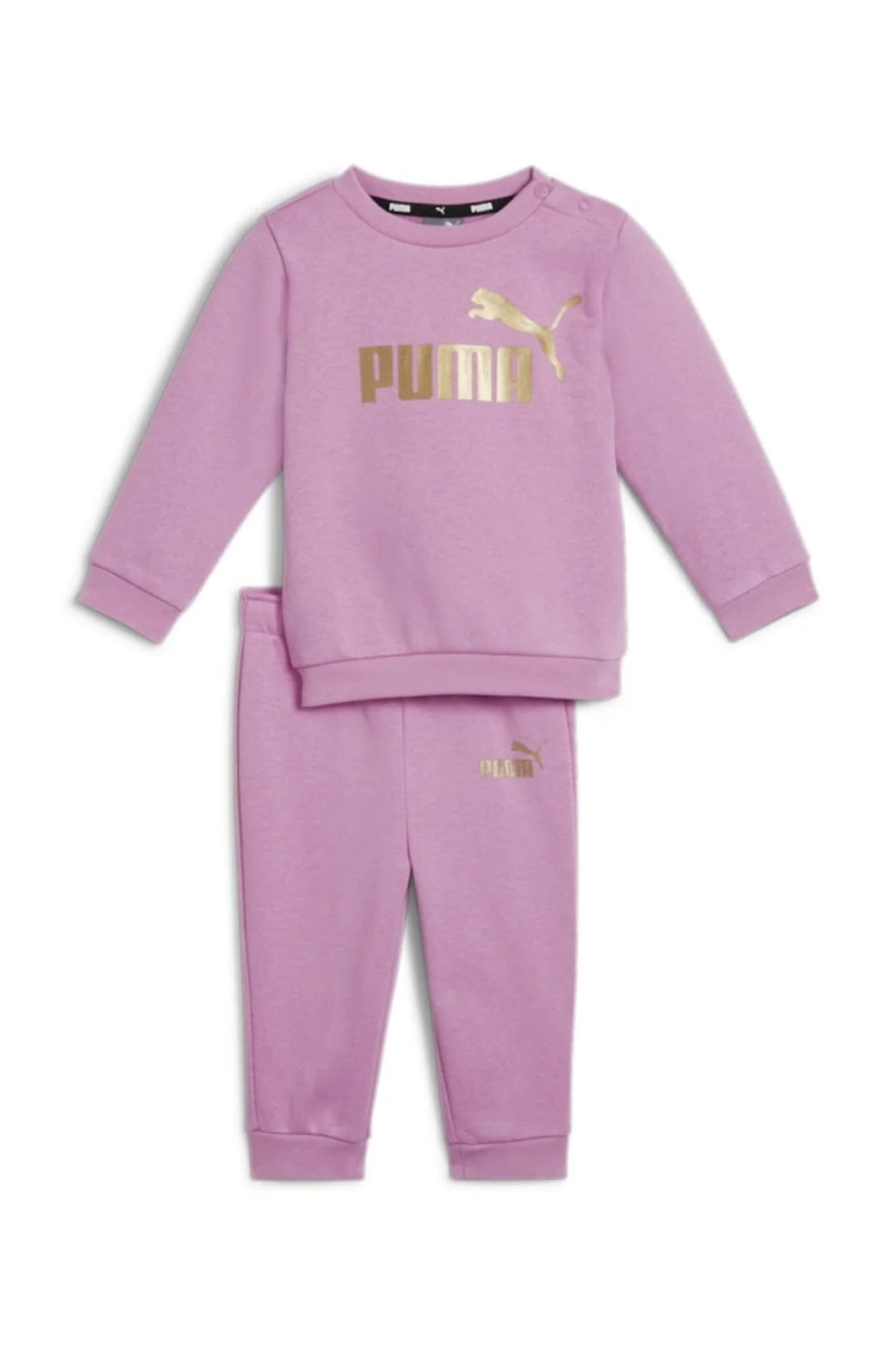 Puma Minicats Ess+ Crew Jogger Fl pink 48