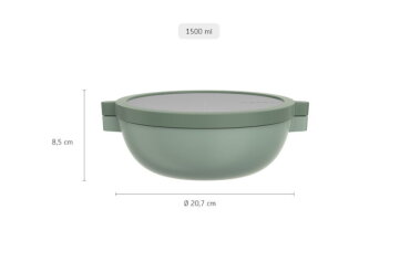 Basic Bento lunchbowl Mepal Vita - Nordic black
