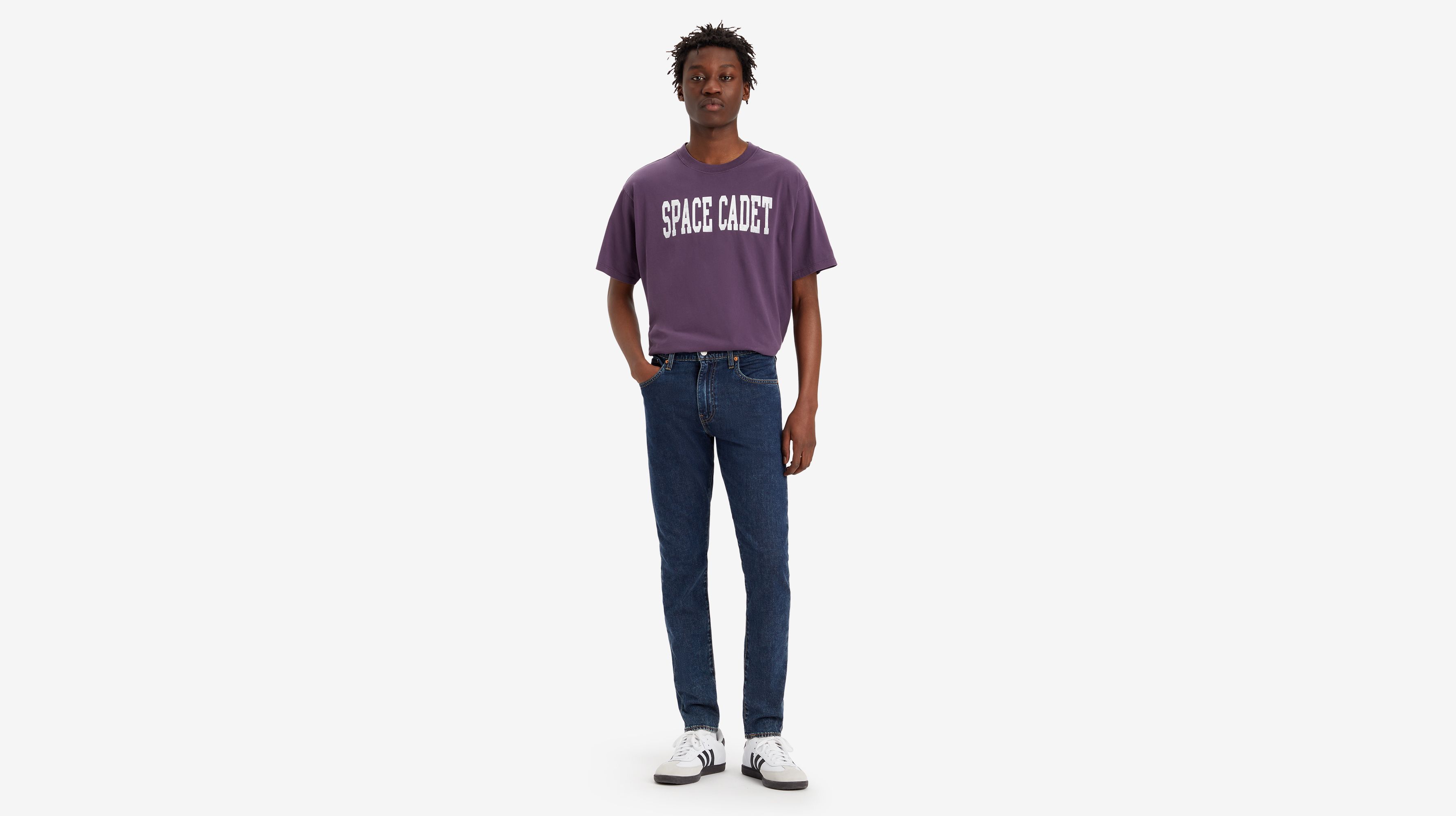 Jean 512™ Slim fuselé Lightweight - After Dark Performance Cool - Bleu