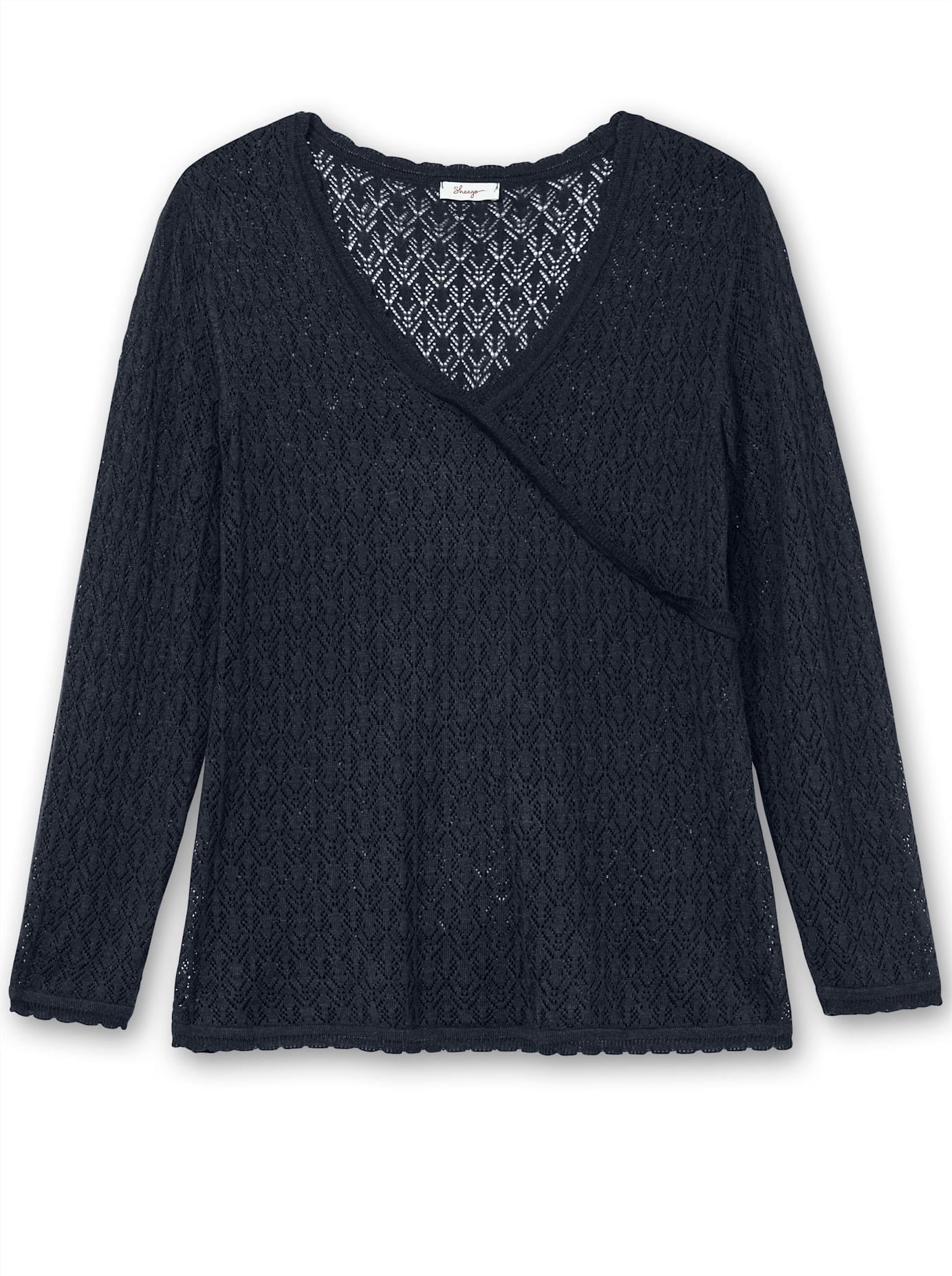 Sheego V-Ausschnitt-Pullover »V-Ausschnitt-Pullover«