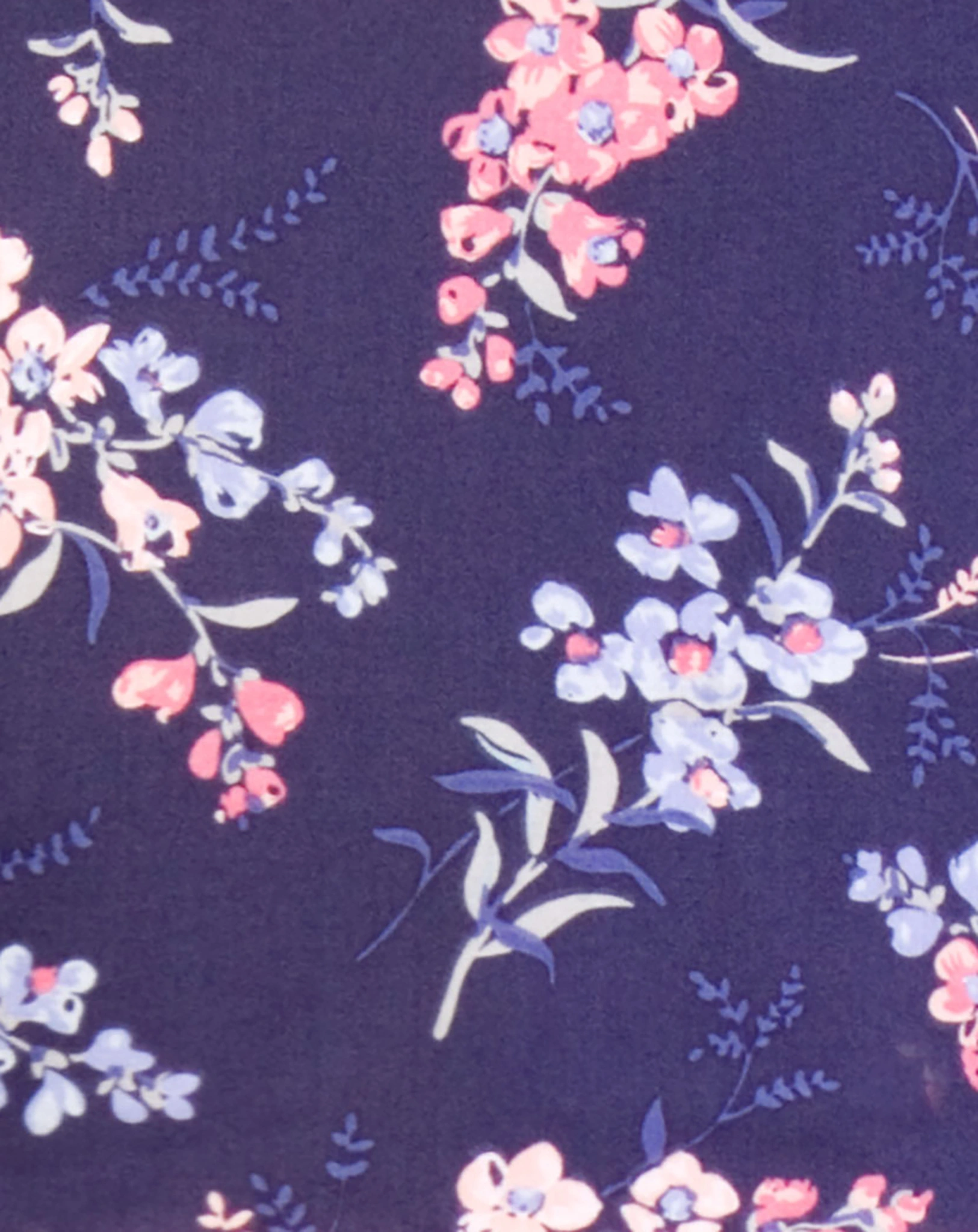 Kleid WILD FLOWERS ärmellos in jeans blue