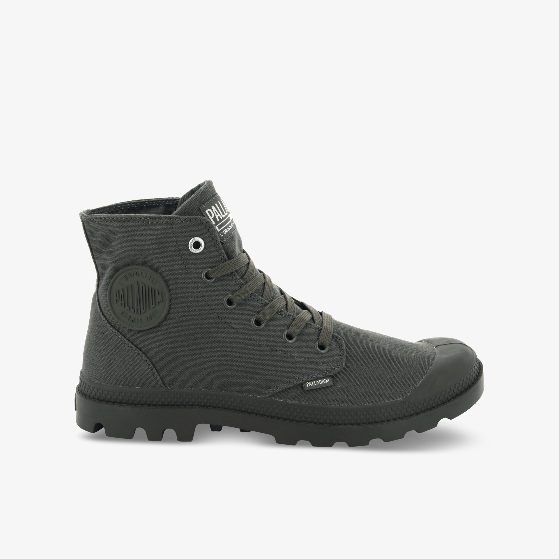 PALLADIUM MONO CHROME Damen Schnürboots olive
