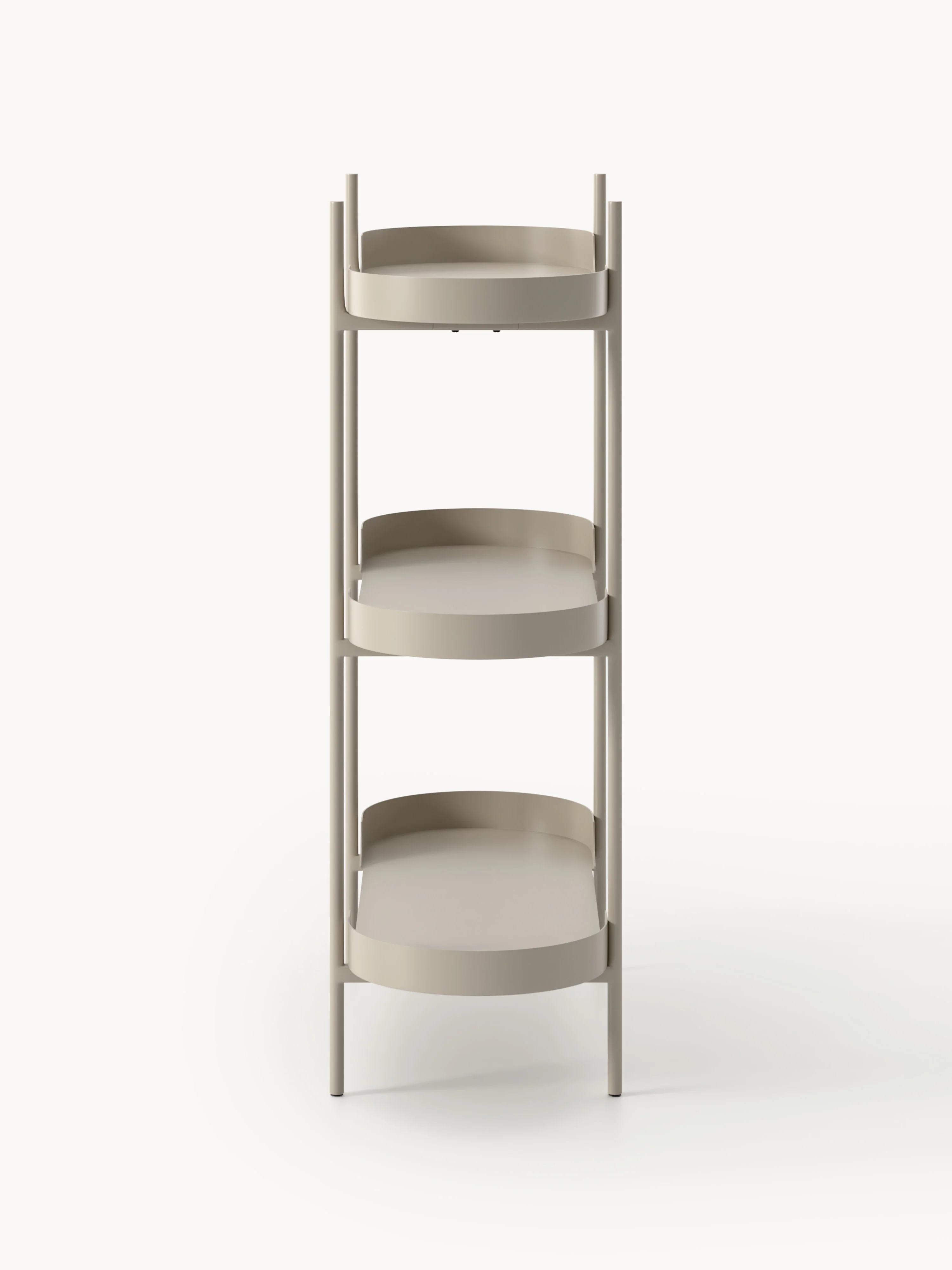Metalen sidetable Taru
