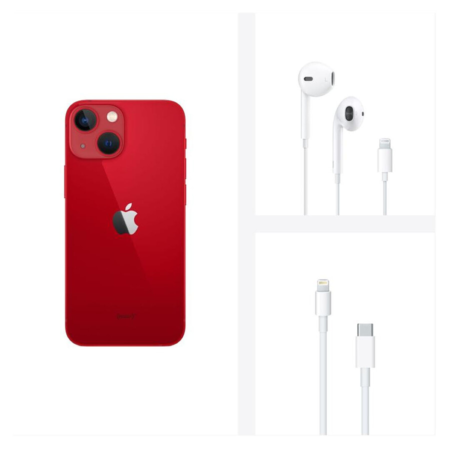 Apple iPhone 13 mini (PRODUCT)RED - 128 Go · Reconditionné