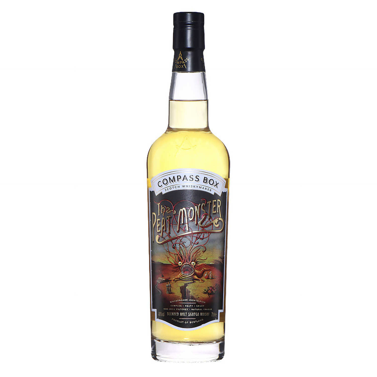 Whisky très tourbé The Peat Monster - 46%