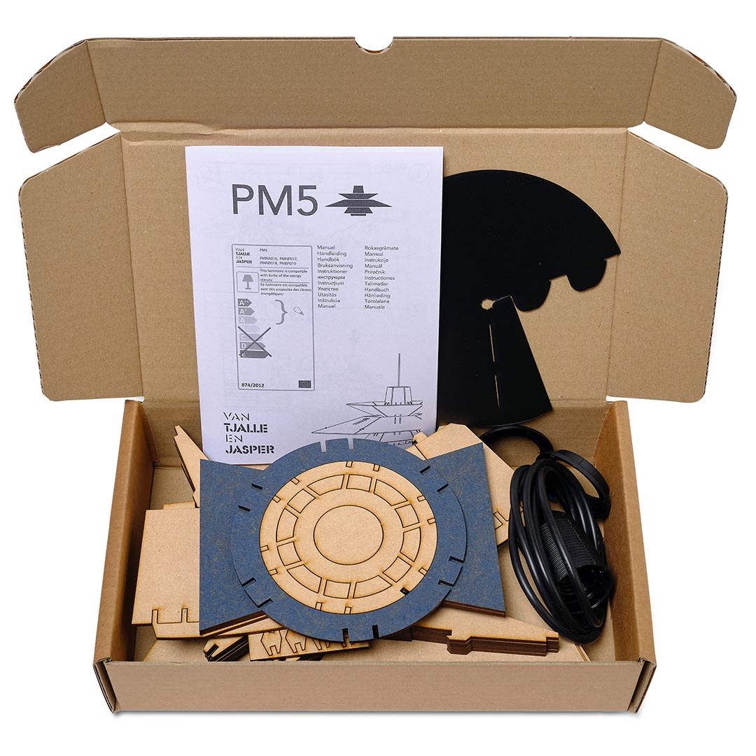 Lamp PM5 Pendant Naturel / Blue