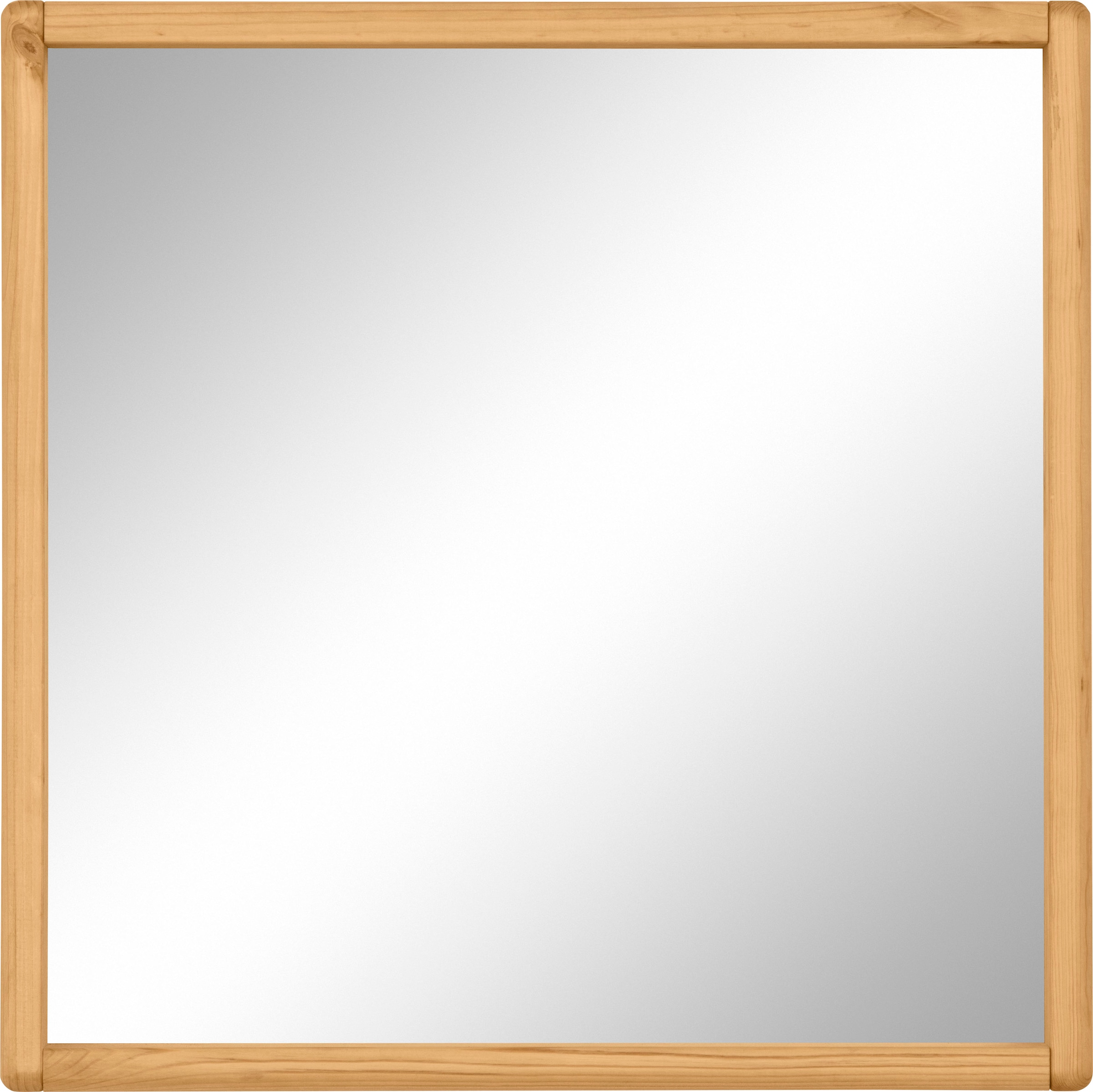 GOODproduct Badspiegel »Jorrick« Rahmen aus FSC®-zertifiziertem Massivholz Kiefer, Breite 60 cm