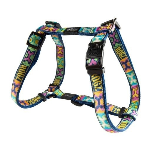 Coleira de nylon Armed Response para cães, cor Popart