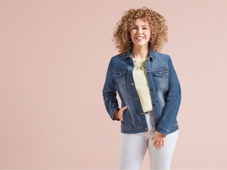 Dames spijkerjas plus size