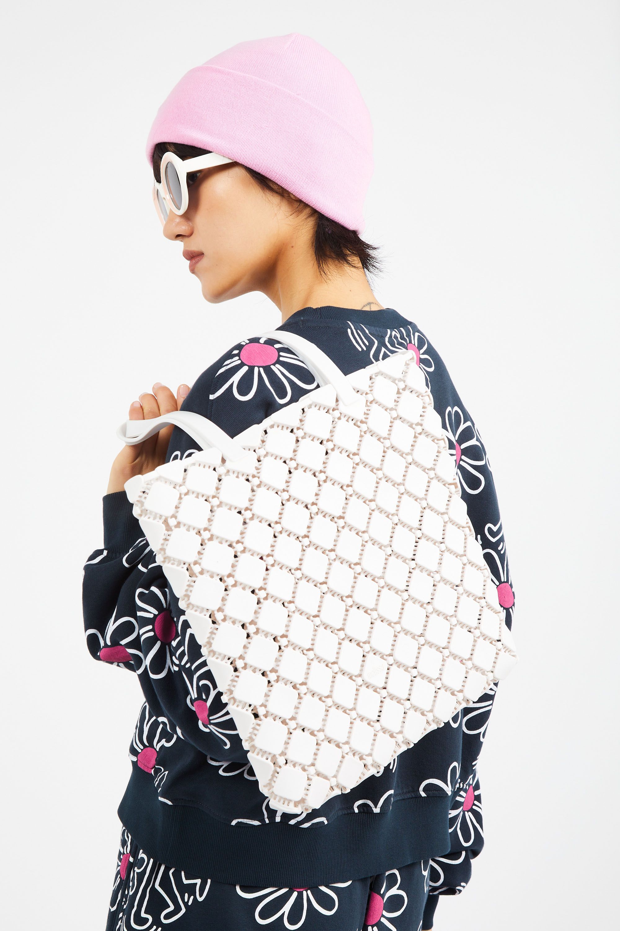 MELISSA Sac porté épaule Melissa Mogu Bag + 52 By Hikaru Matsumura Blanc