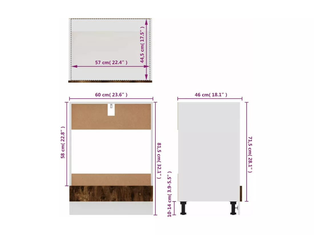 Armoire à four 