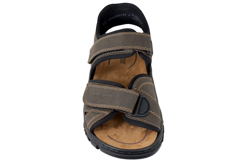 RIEKER SANDAL I BRUNT PU