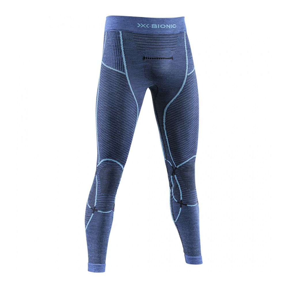 X-Bionic MERINO - Collant Homme dark ocean/sky blue