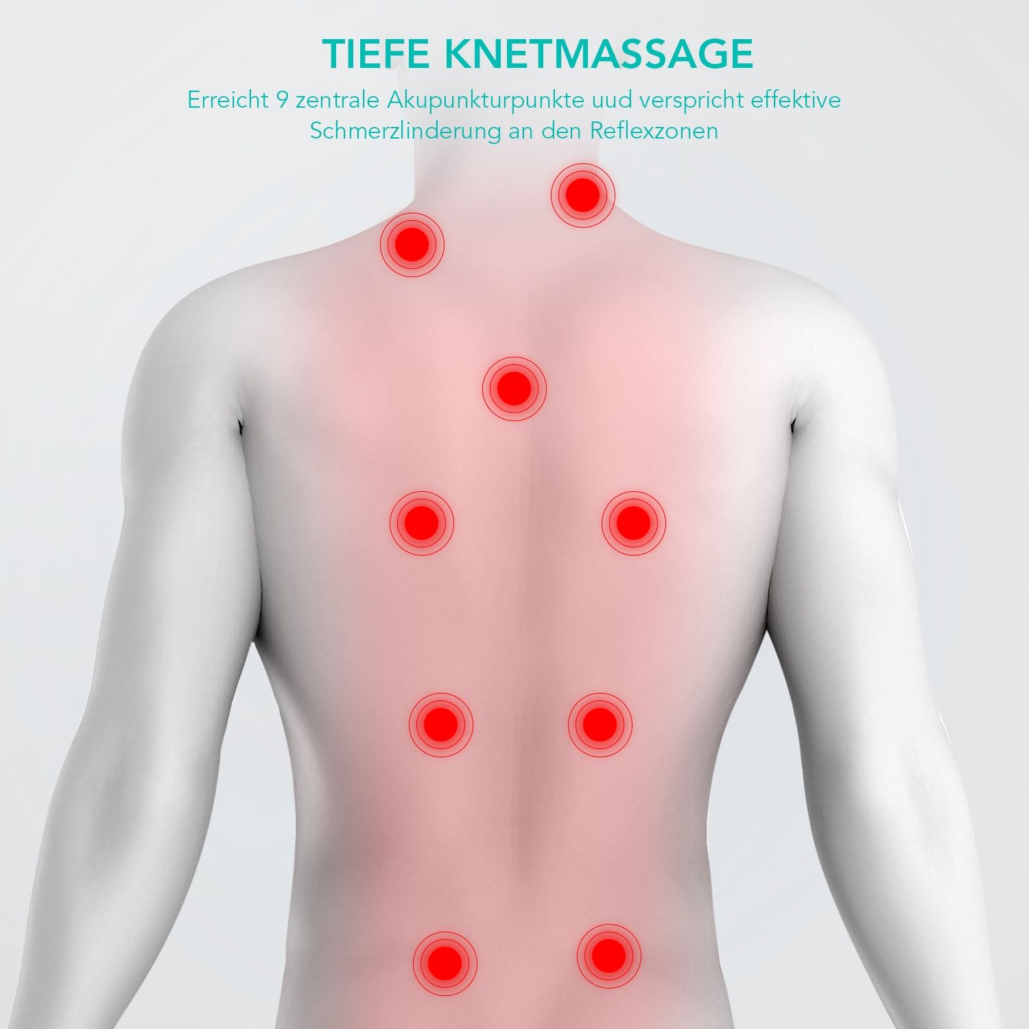 NAIPO Massagesessel 3D Premium Massagestuhl, Zero Gravity, Wärmefunktion
