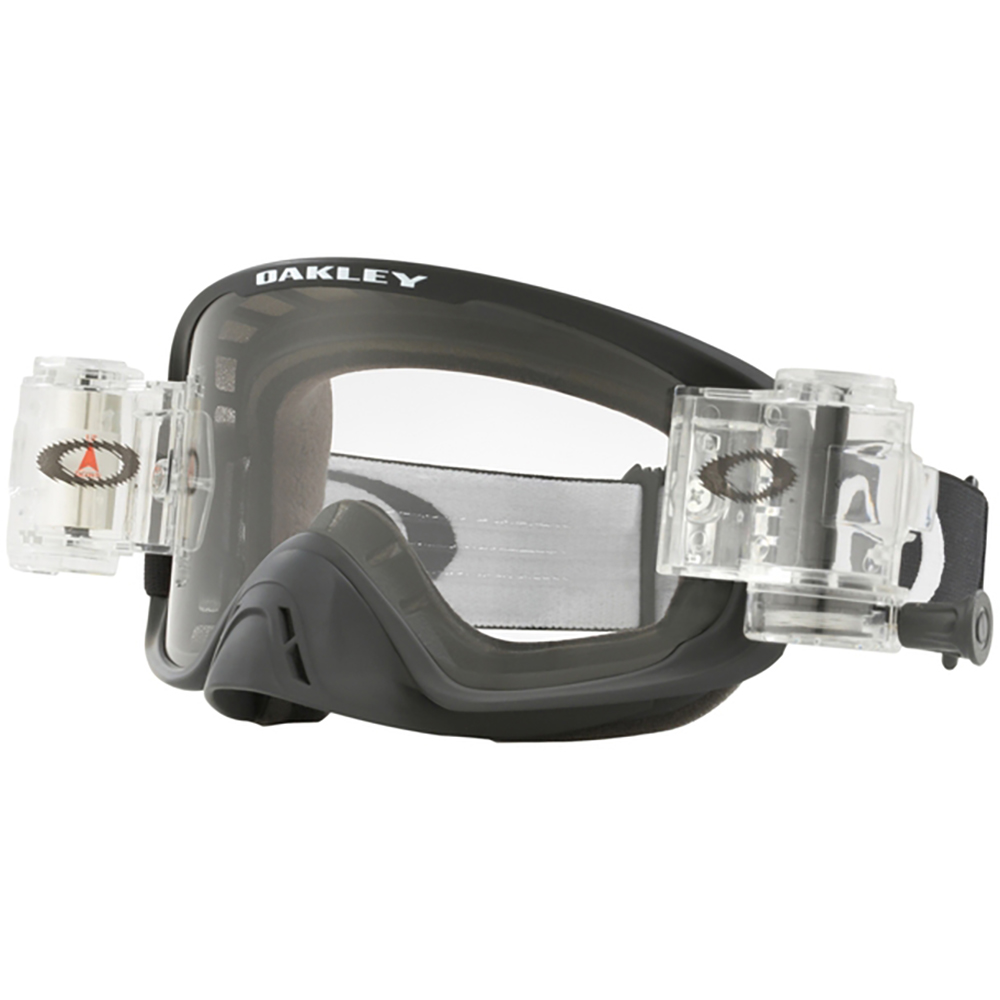 Oakley - Masque O Frame 2.0 Pro MX Race-Ready Roll-Off Noir Mat / Transparent