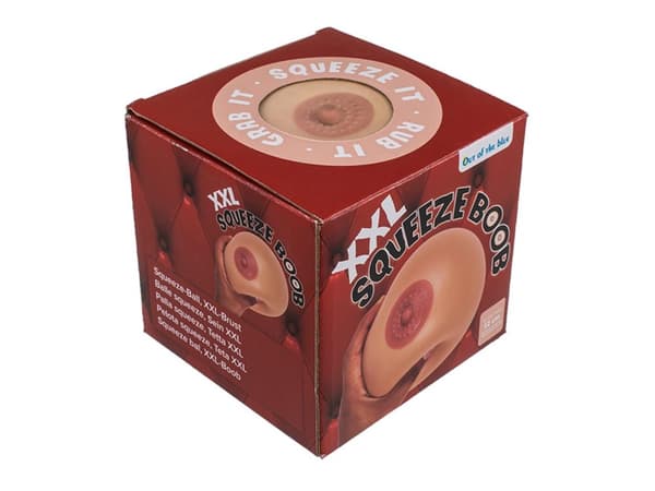 Pupper XXL - Stressball / Klemmeball / Bryst / Stresspute