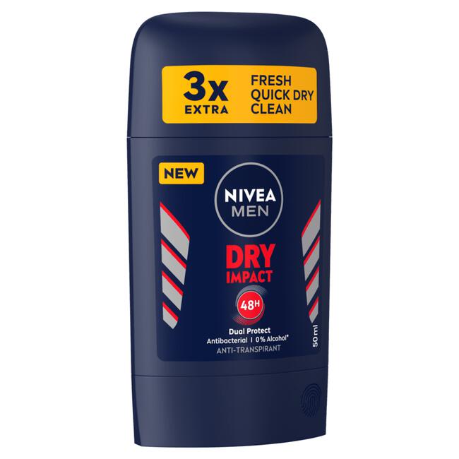 NIVEA MEN Dry Impact Anti-Transpirant Deodorant 50 ML