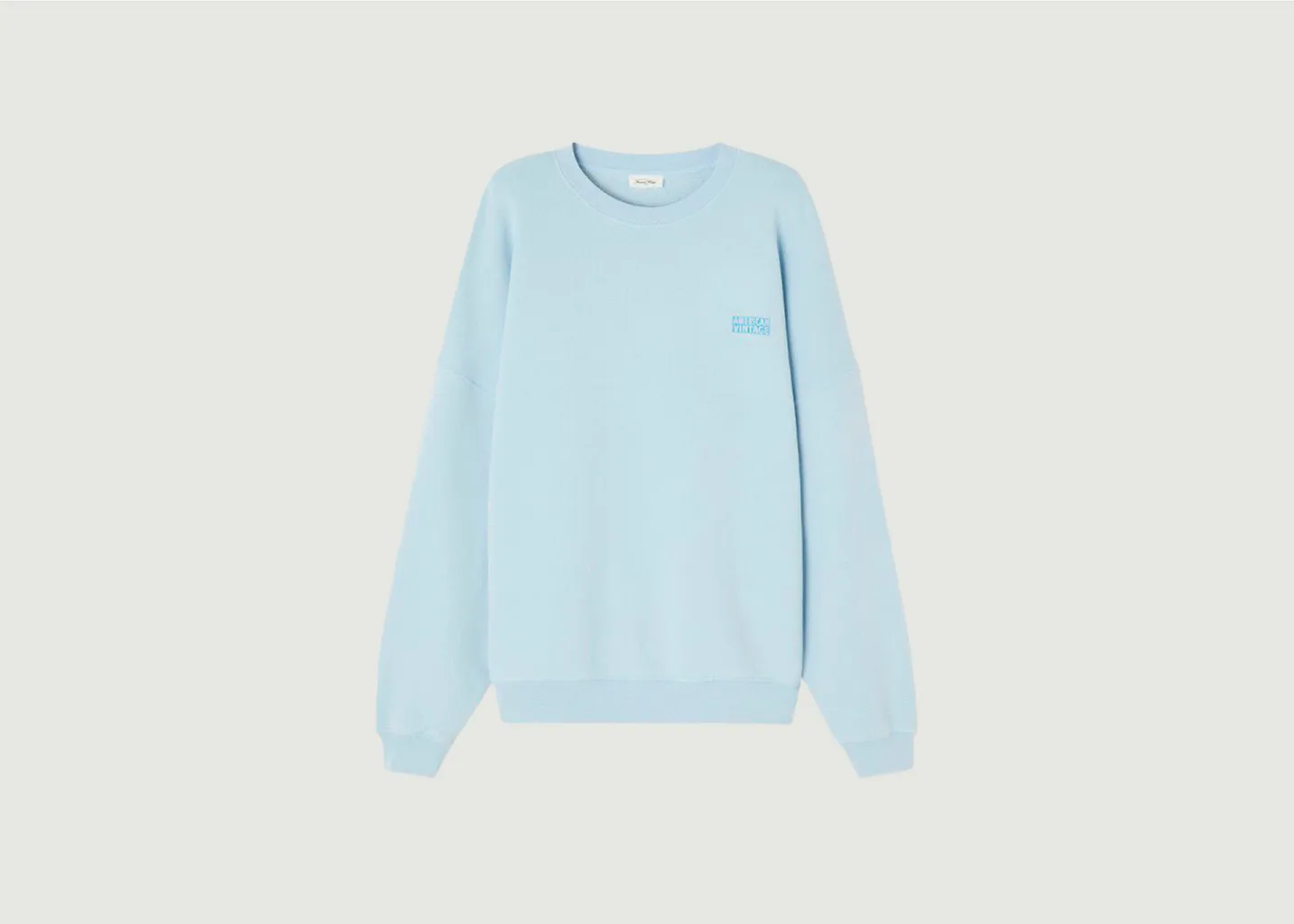 Sweatshirt siglé coupe ample Izubird American Vintage