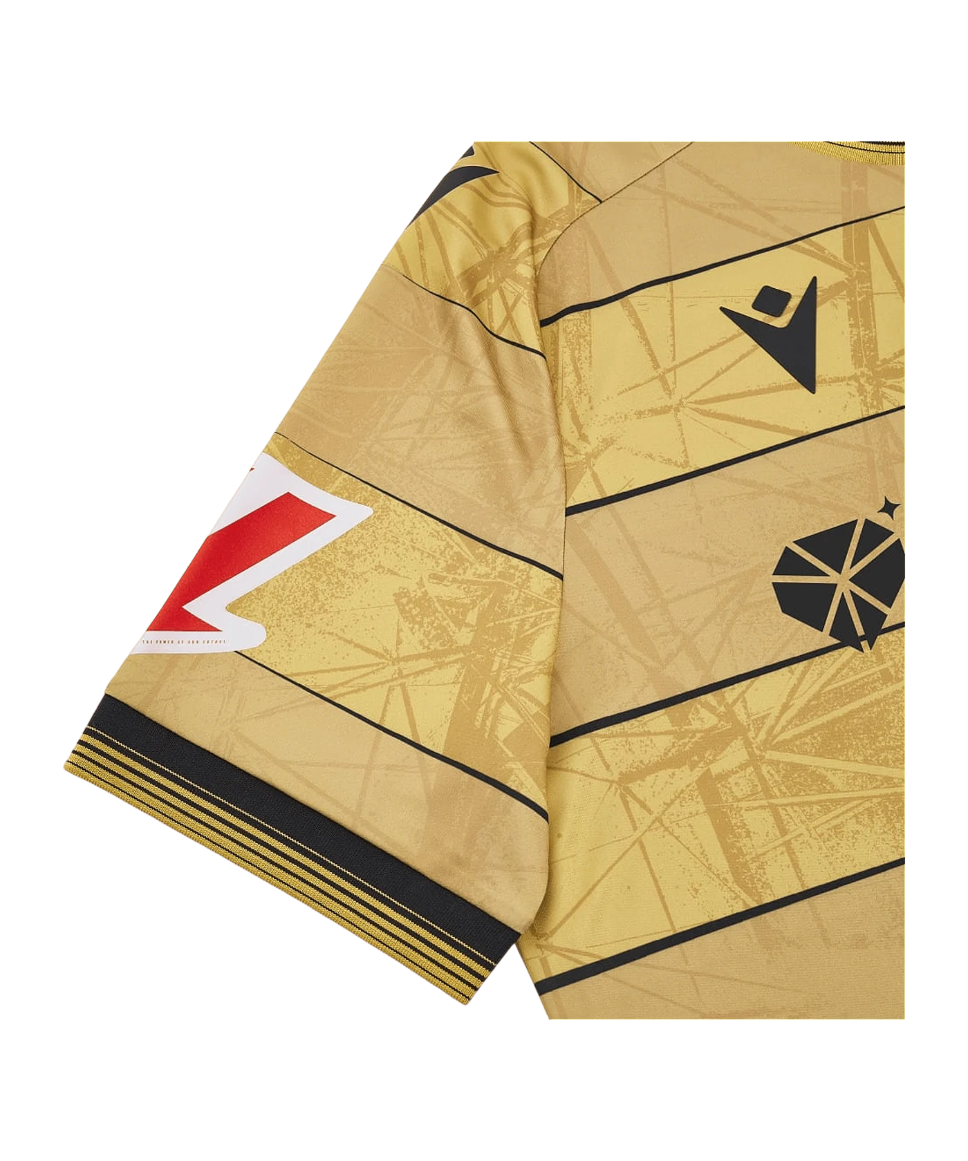 Macron Real Sociedad Trikot Away 2024/2025 Gold