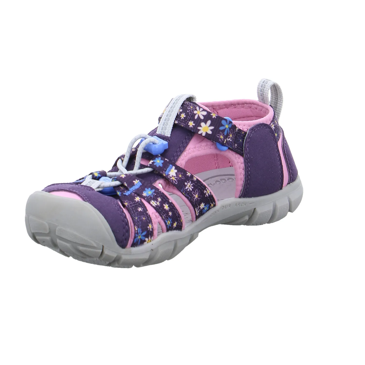 KEEN Mädchen-Sandale Violette Textil  Mit Zehenschutz