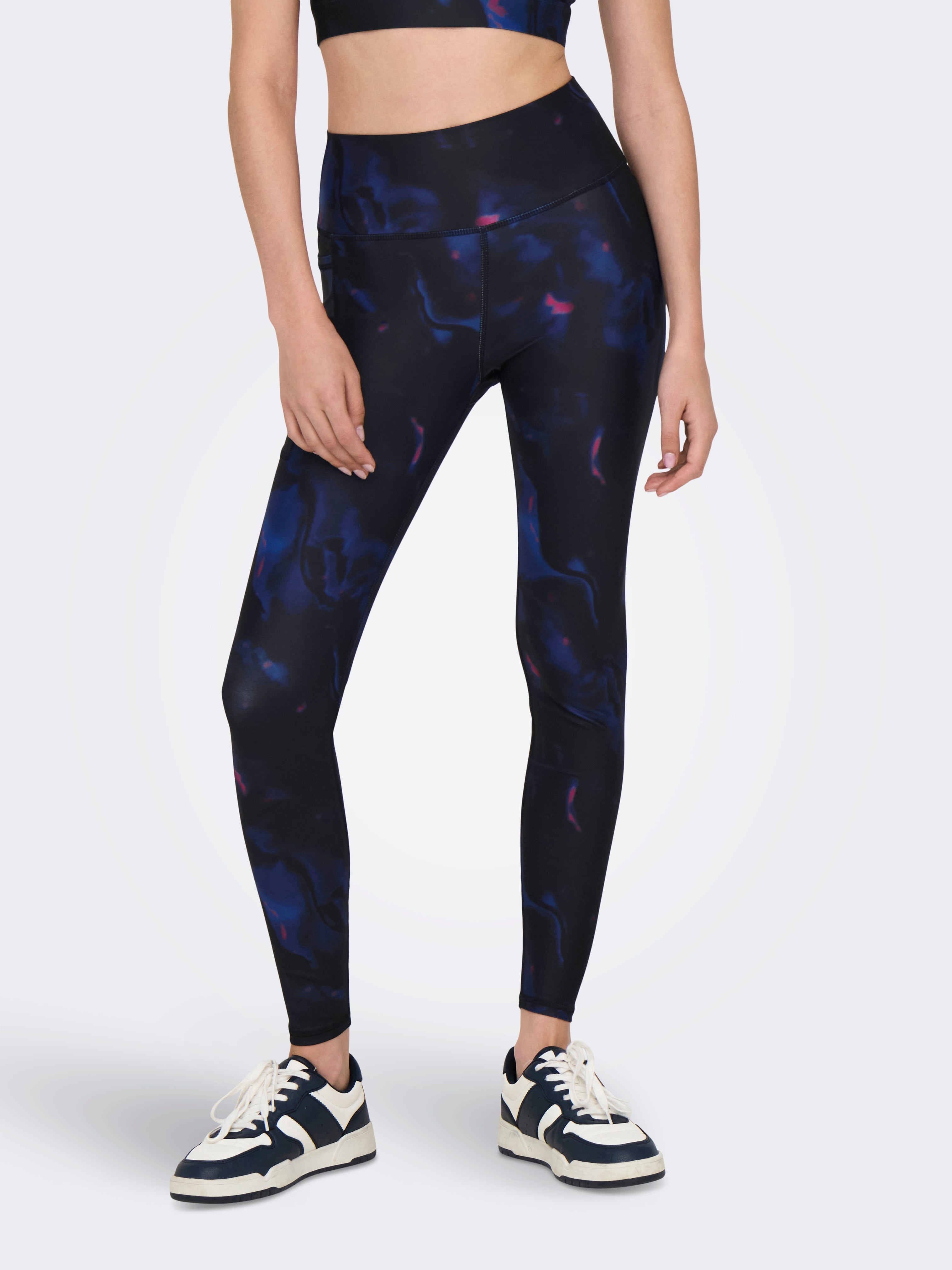 ONPJAM-2-SUELLA Super-High Waist Enger Schnitt Sportleggings Black