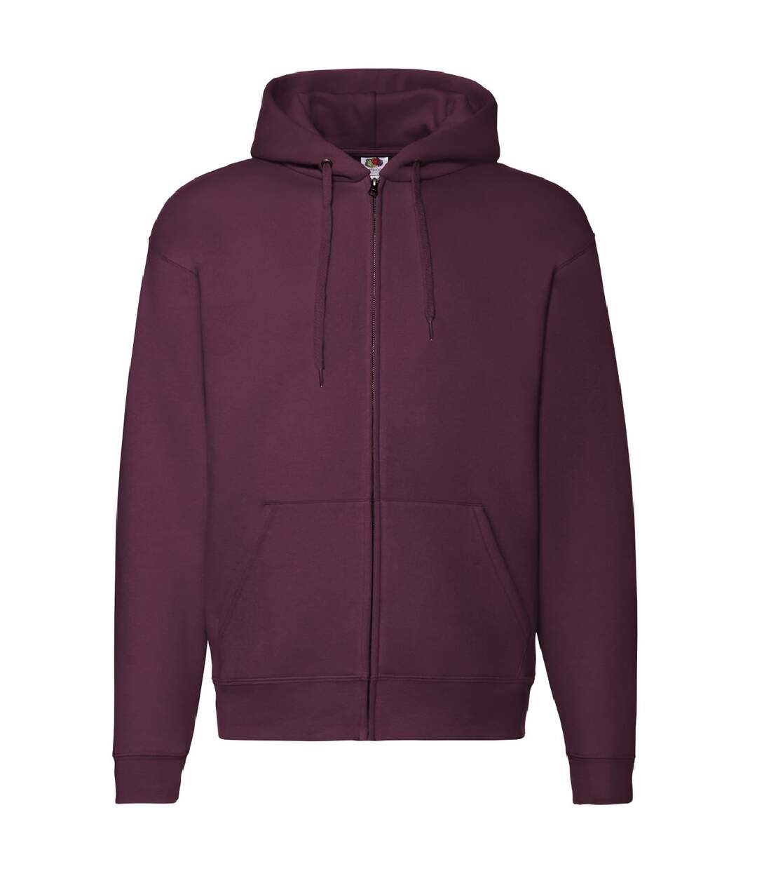 Fruit Of The Loom - Sweatshirt à capuche et fermeture zippée - Homme (Bordeaux) - UTBC360