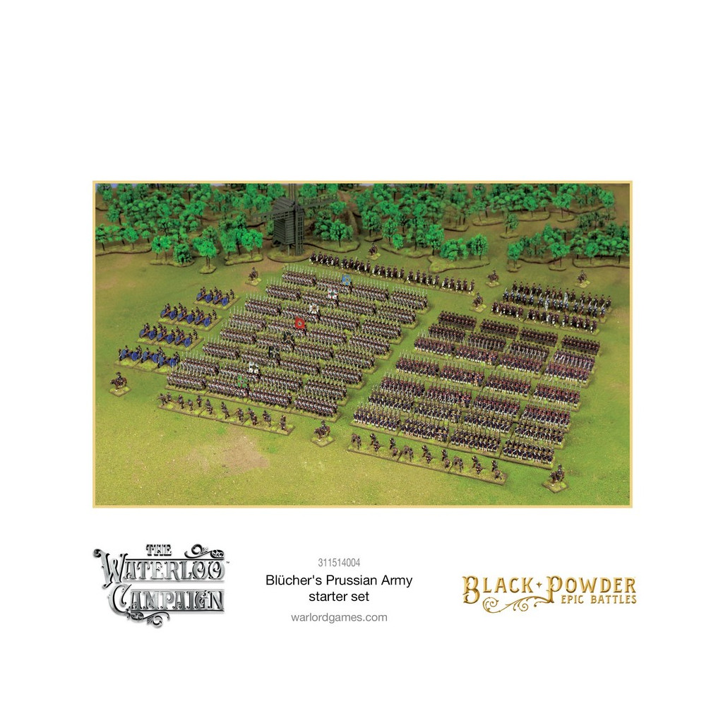 Black Powder Epic Battles : Waterloo - Blücher's Prussian Army Starter Set