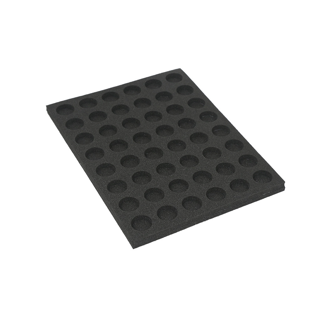 Rangement Safe & Sound - Mousse pour 48 Figurines Debout (Socles 25mm)