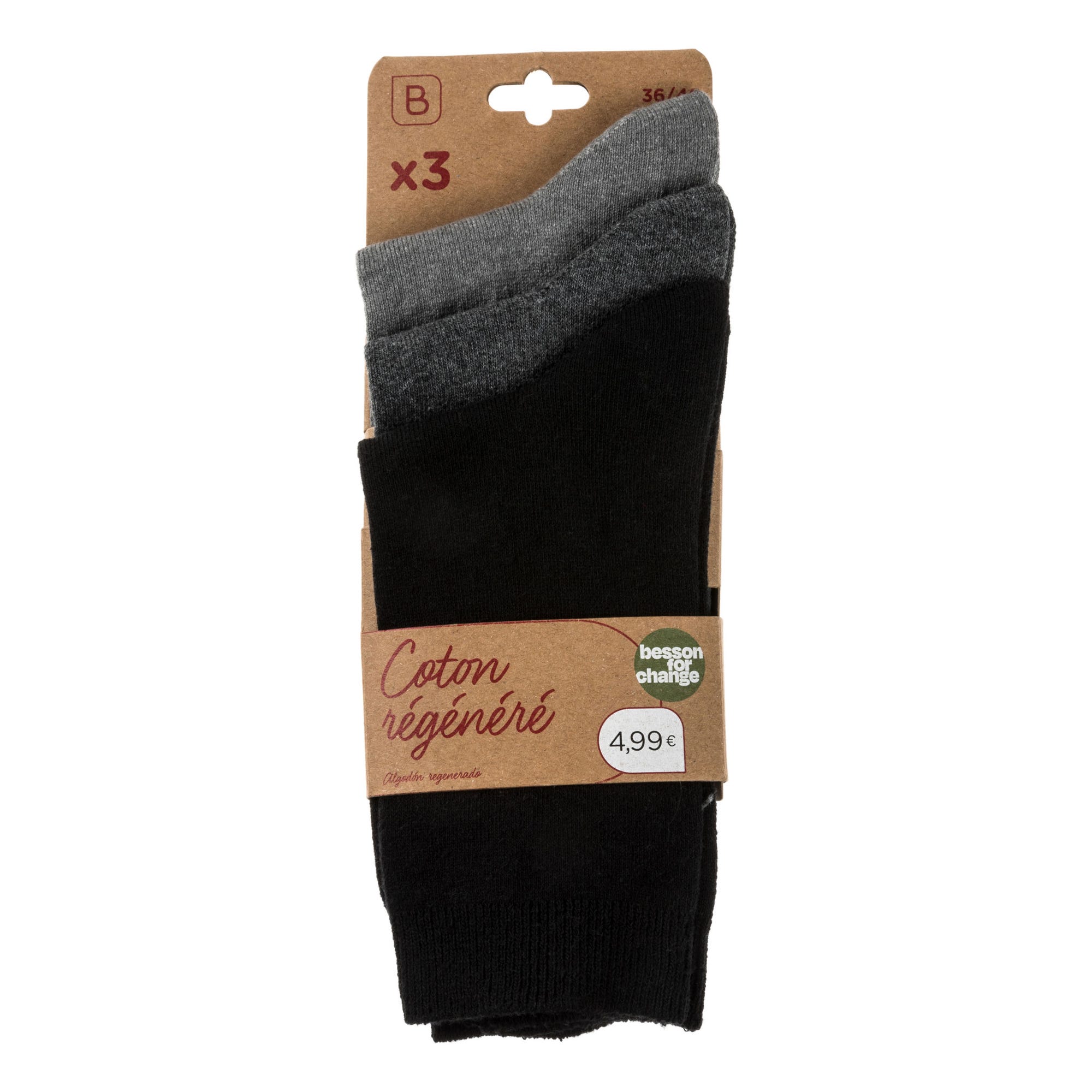 Chaussettes Femme gris