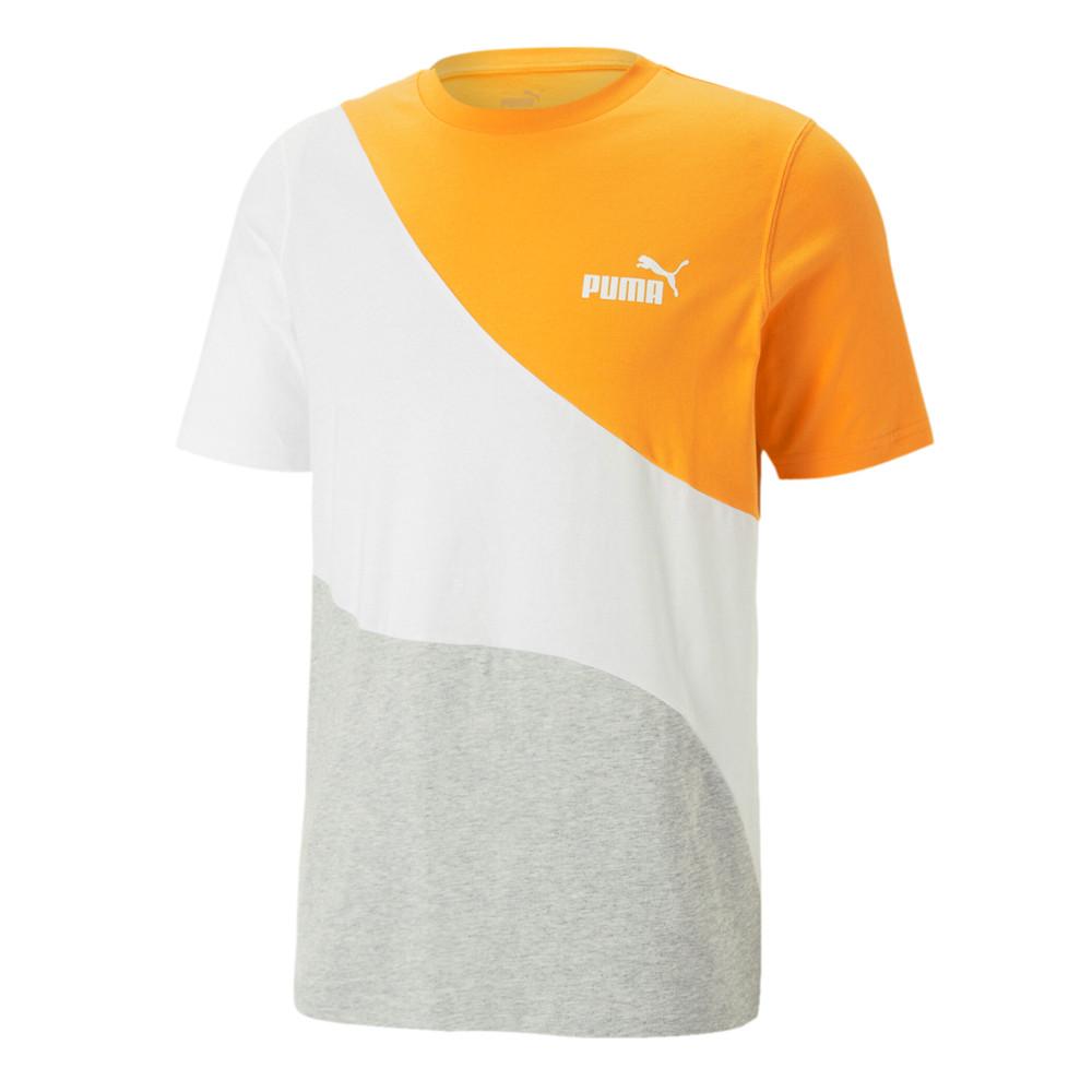 Puma T-shirt Gris/Blanc Homme Puma 673380