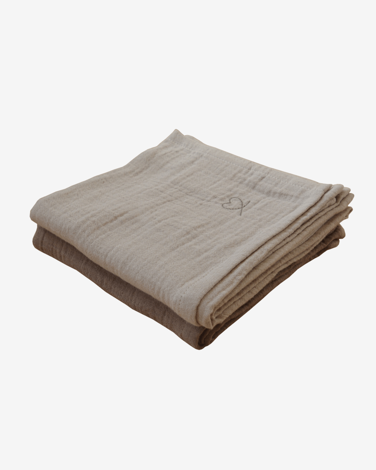 Gulpekluter 2pk – 100% Økologisk Musselin | 65×65 cm