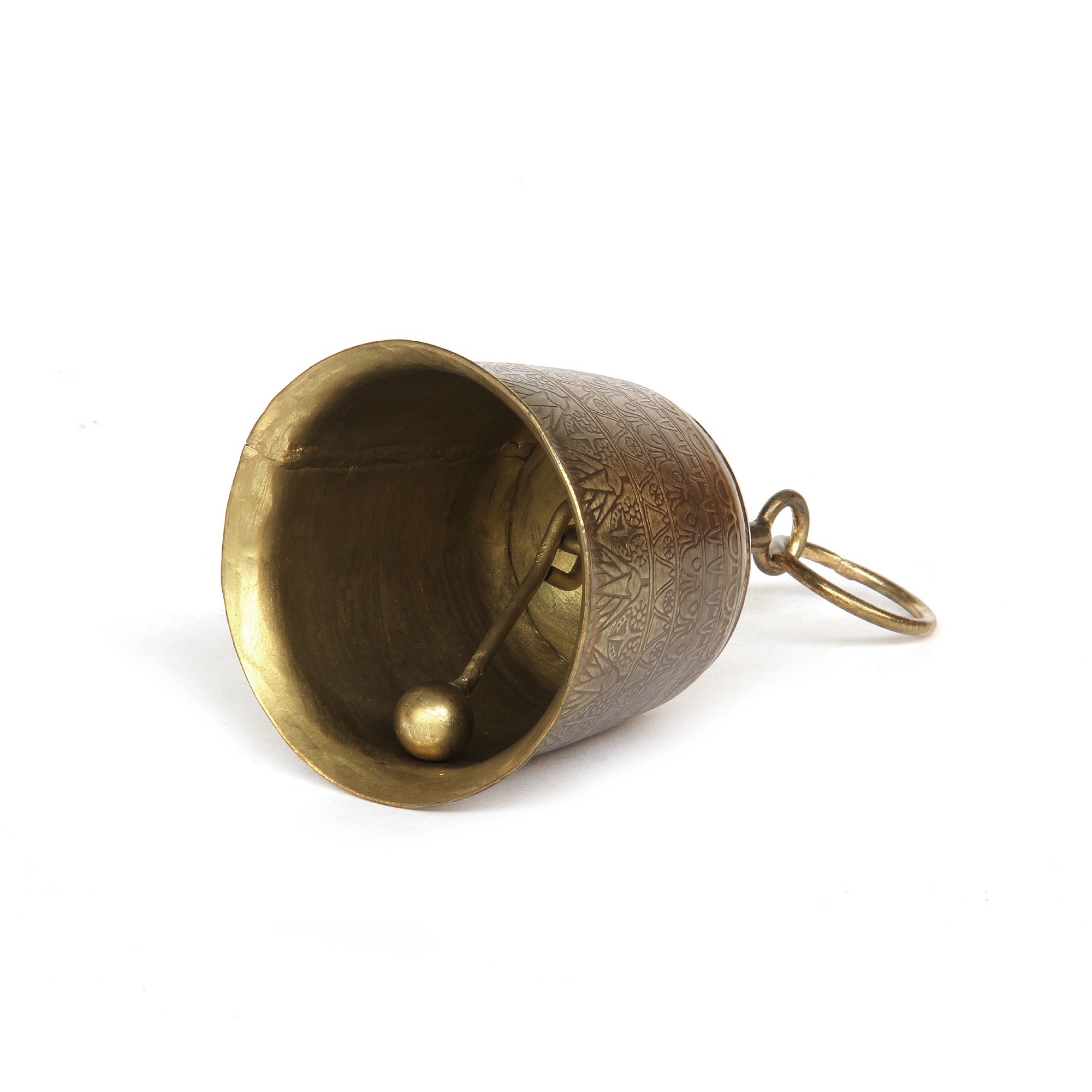Tischglocke 'Camille', antik messing-finish, Ø 8 cm, H 12 cm günstig bestellen