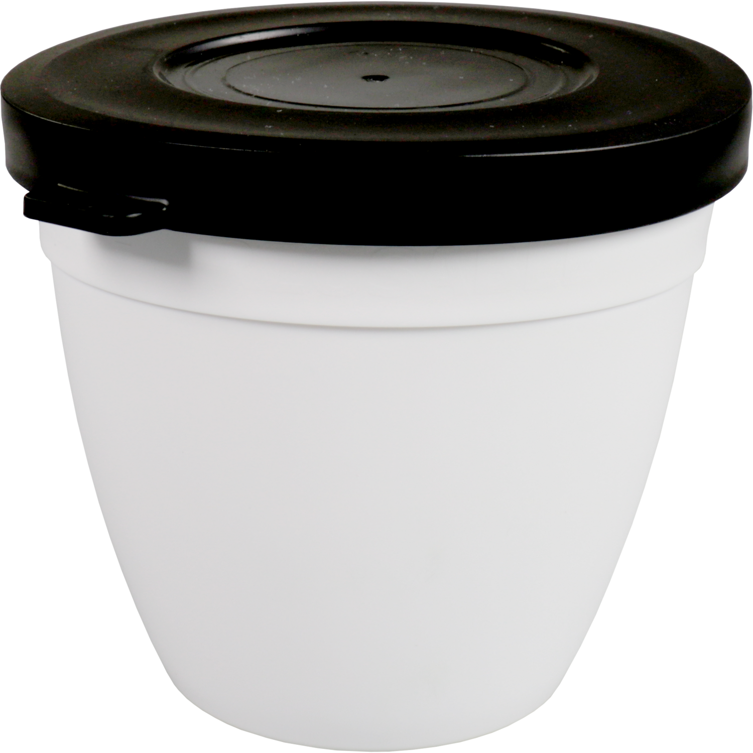 Öko Deksel, PP, rond, reusable, Ø115mm, zwart