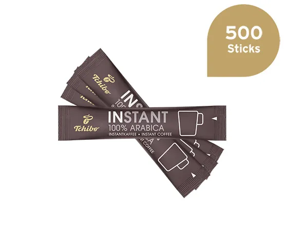 Instantkaffee - 500 Portionssticks à 1,8 g