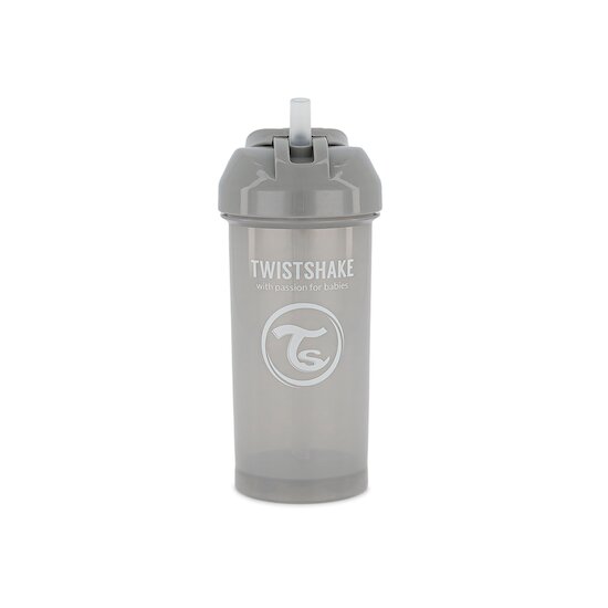 Tasse d'apprentissage à paille   Gris        360 ml   de               Twistshake