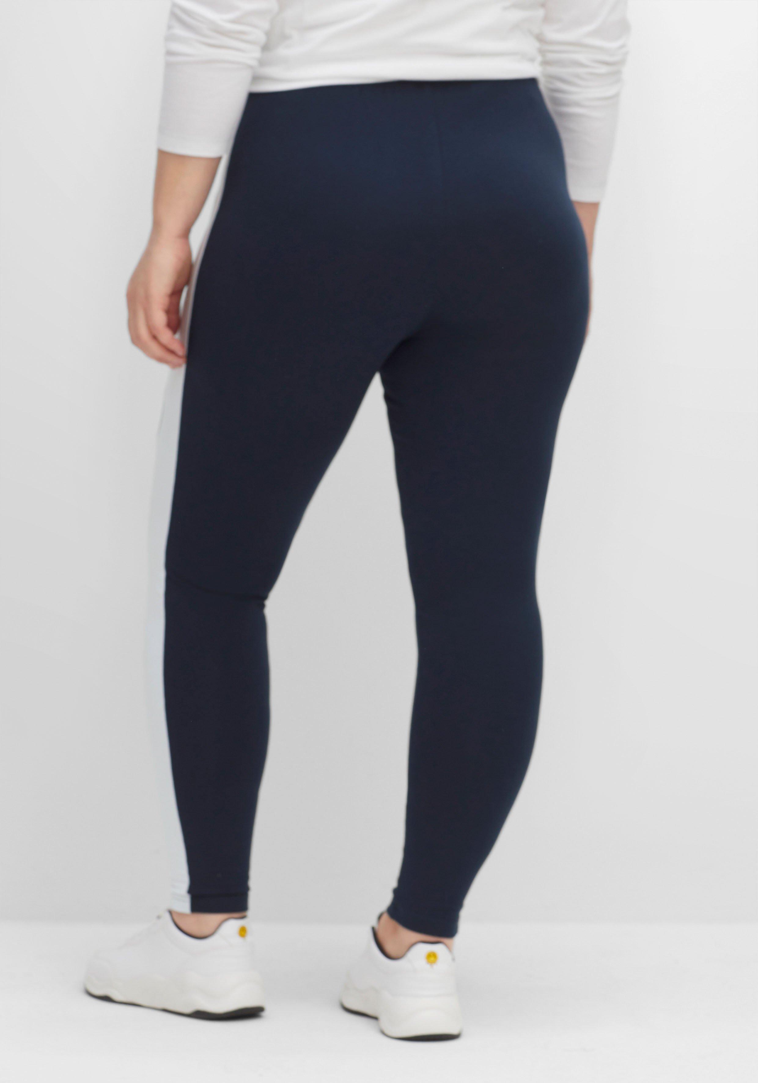 Leggings im College-Stil, in Knöchellänge