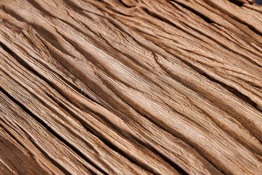 Massivholz Konsolentisch BARRACUDA 140cm braun Teakholz silber Edelstahl verchromt mit Schubladen