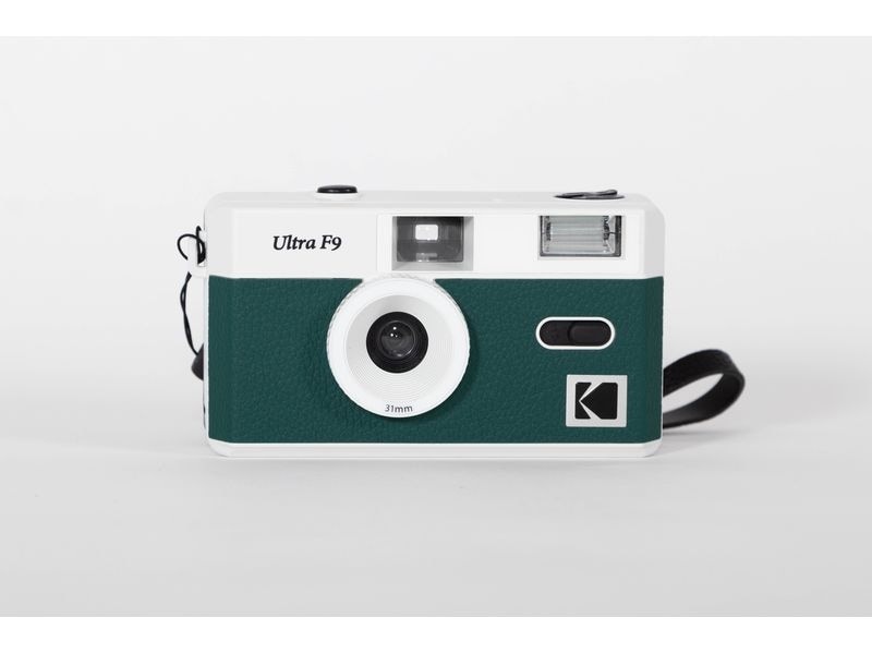 Kodak Analogkamera Ultra F9 Grün/Weiss Wiederverwendbare Analogkamera
